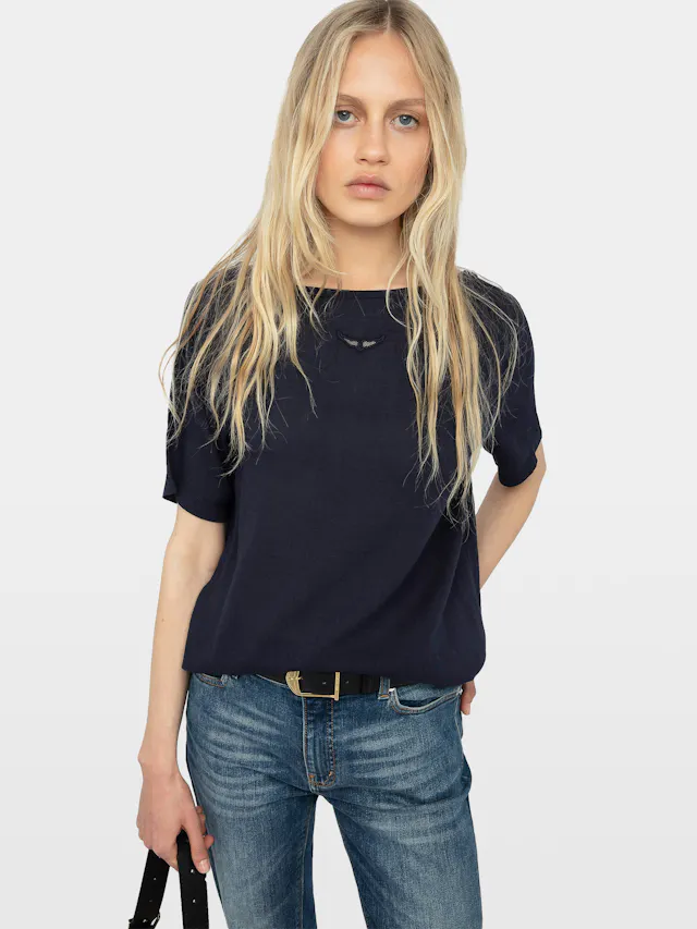 Ella Open Back T Shirt