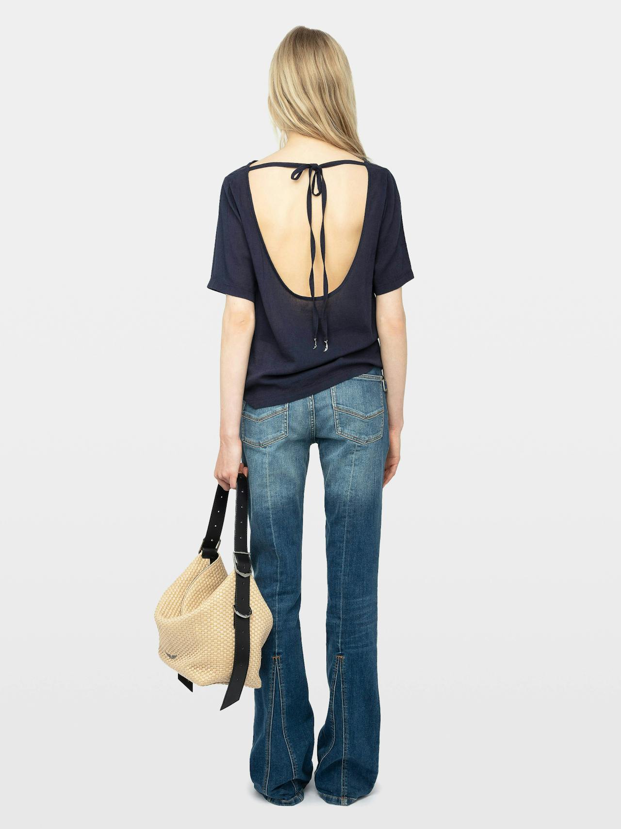 Ella Open Back T Shirt