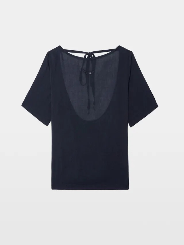 Ella Open Back T Shirt