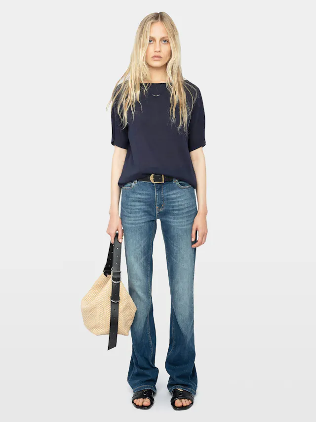 Ella Open Back T Shirt