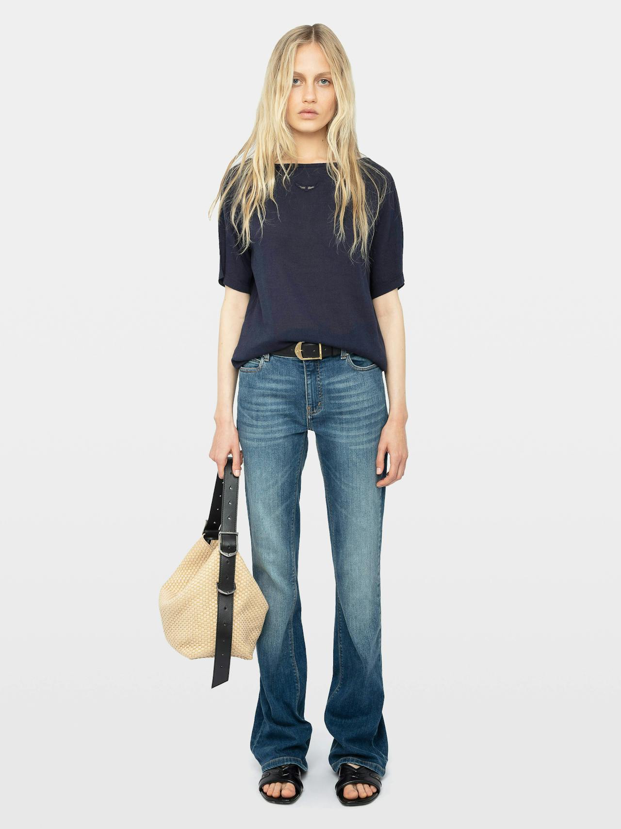 Ella Open Back T Shirt