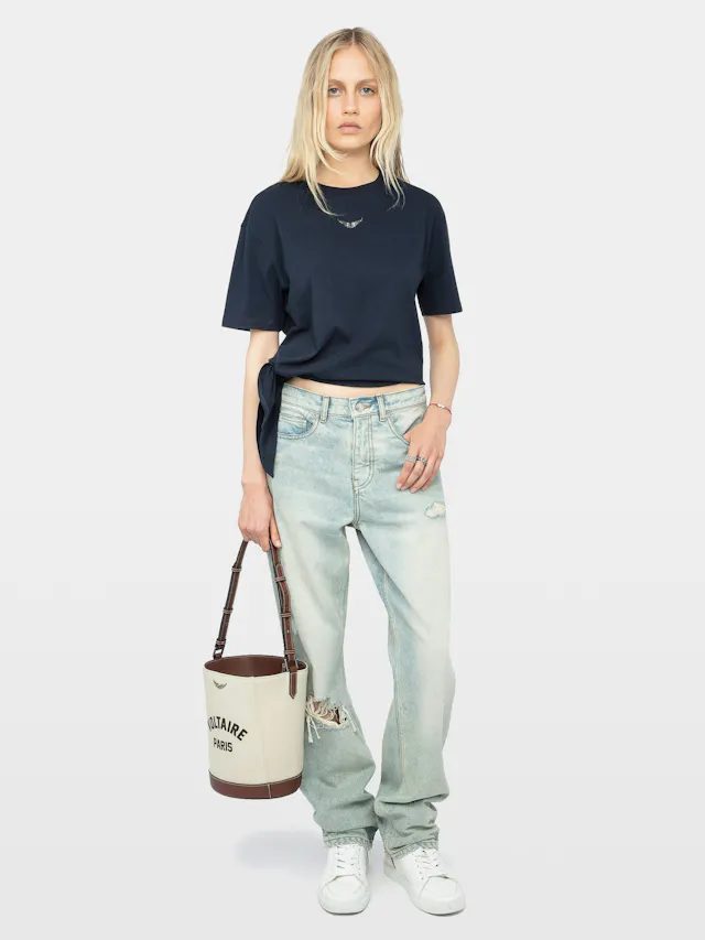 Edda Asymmetric T Shirt