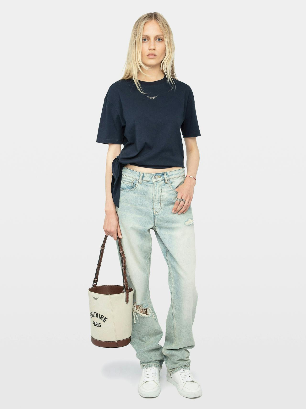 Edda Asymmetric T Shirt