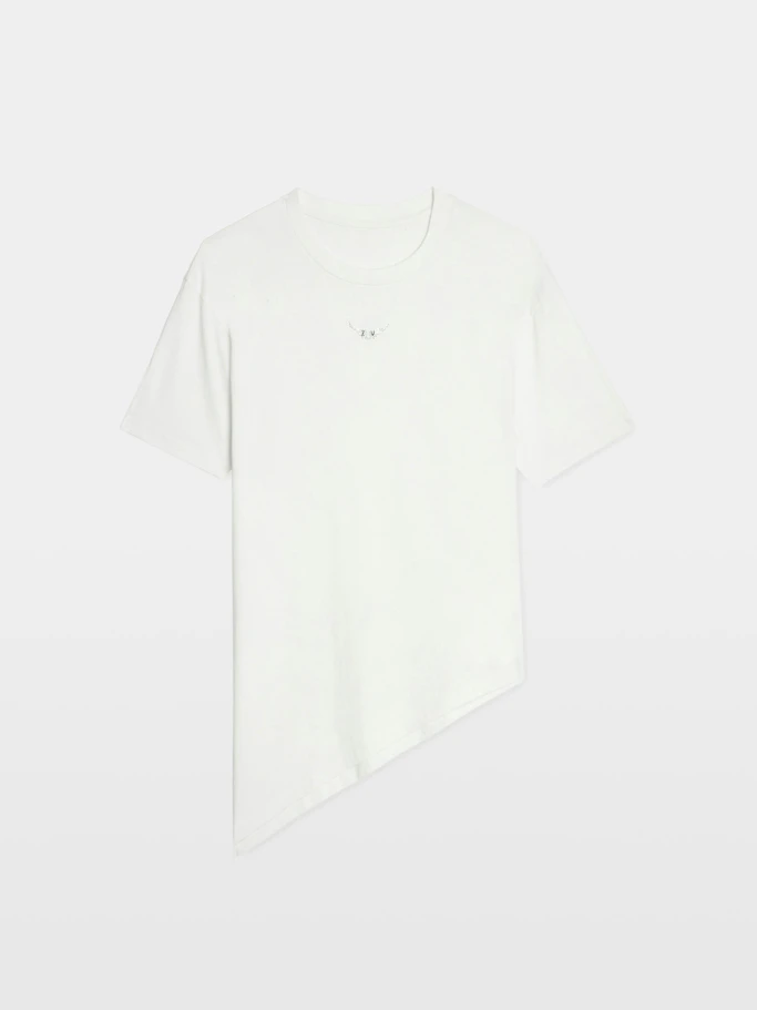 Zadig & Voltaire Edda Asymmetric T Shirt