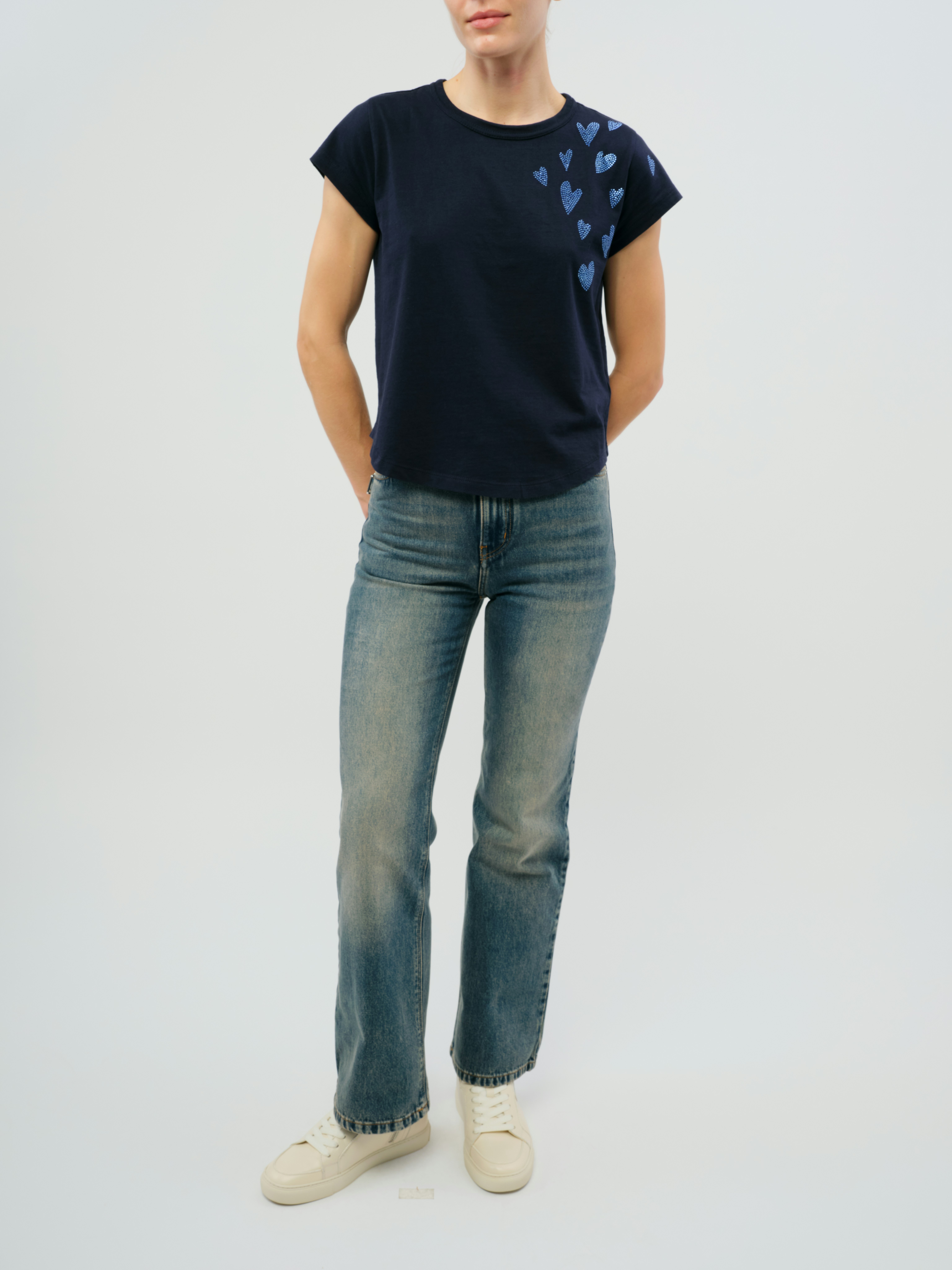 Woop Rain Heart T-Shirt 3