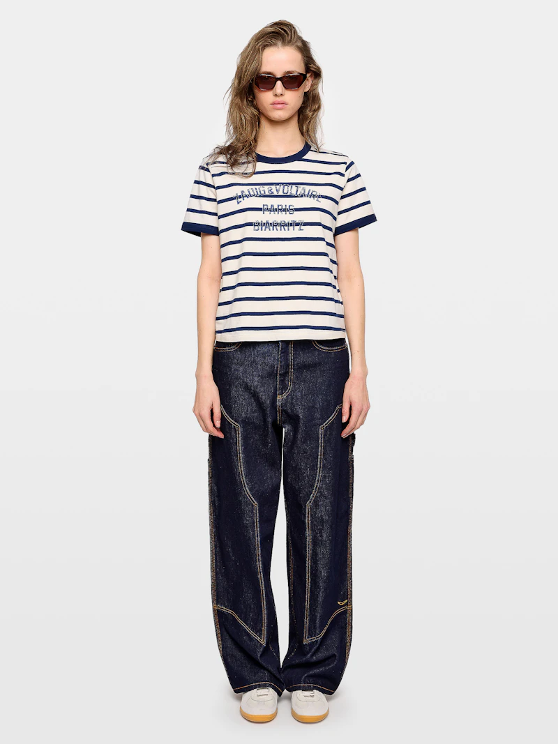 T-shirt Woos — Imprime Biarritz — Zadig & Voltaire