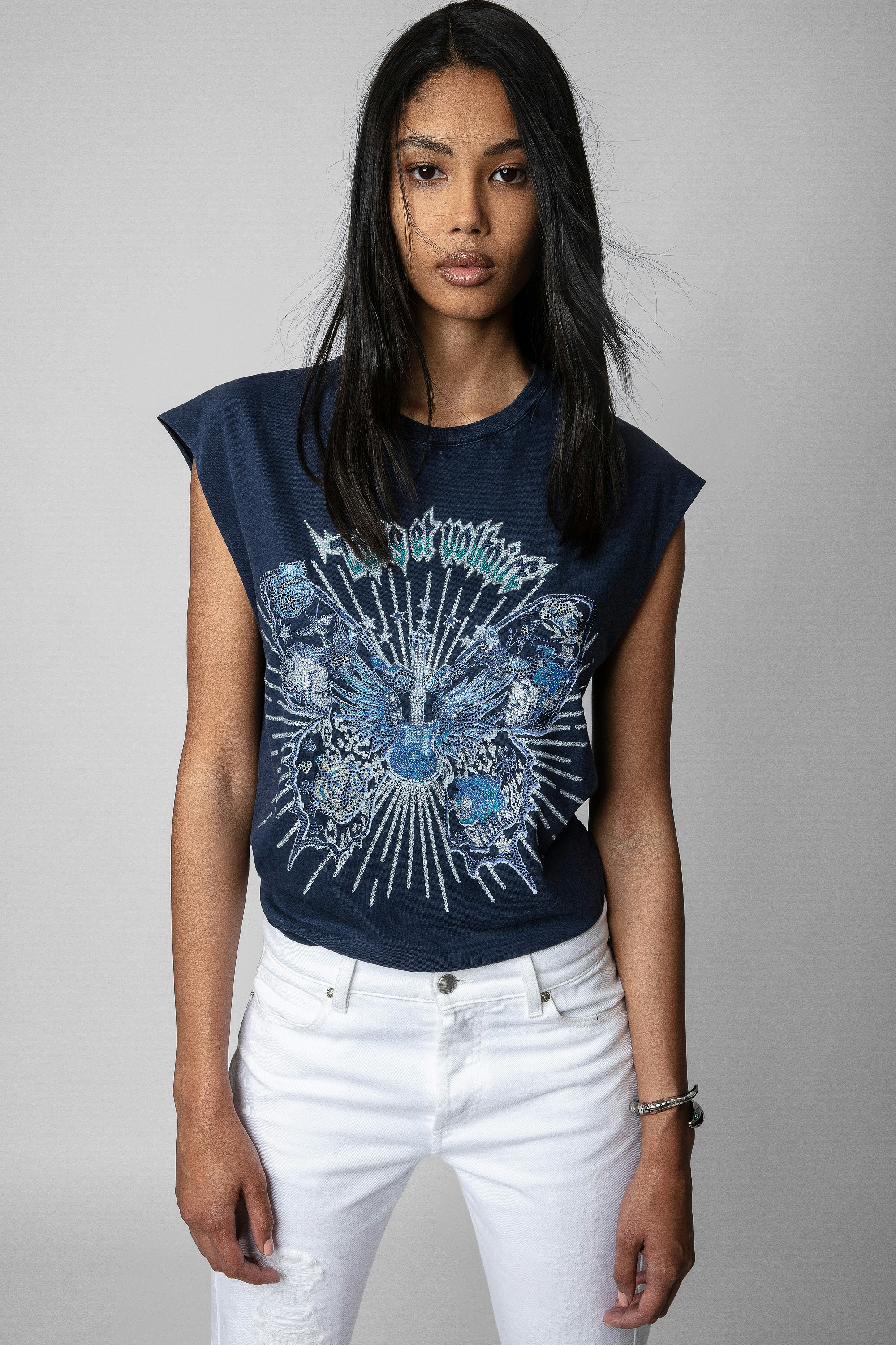 Camiseta de tirantes Cecilia Butterfly