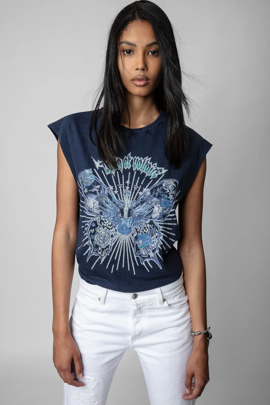 Camiseta de tirantes Cecilia Butterfly