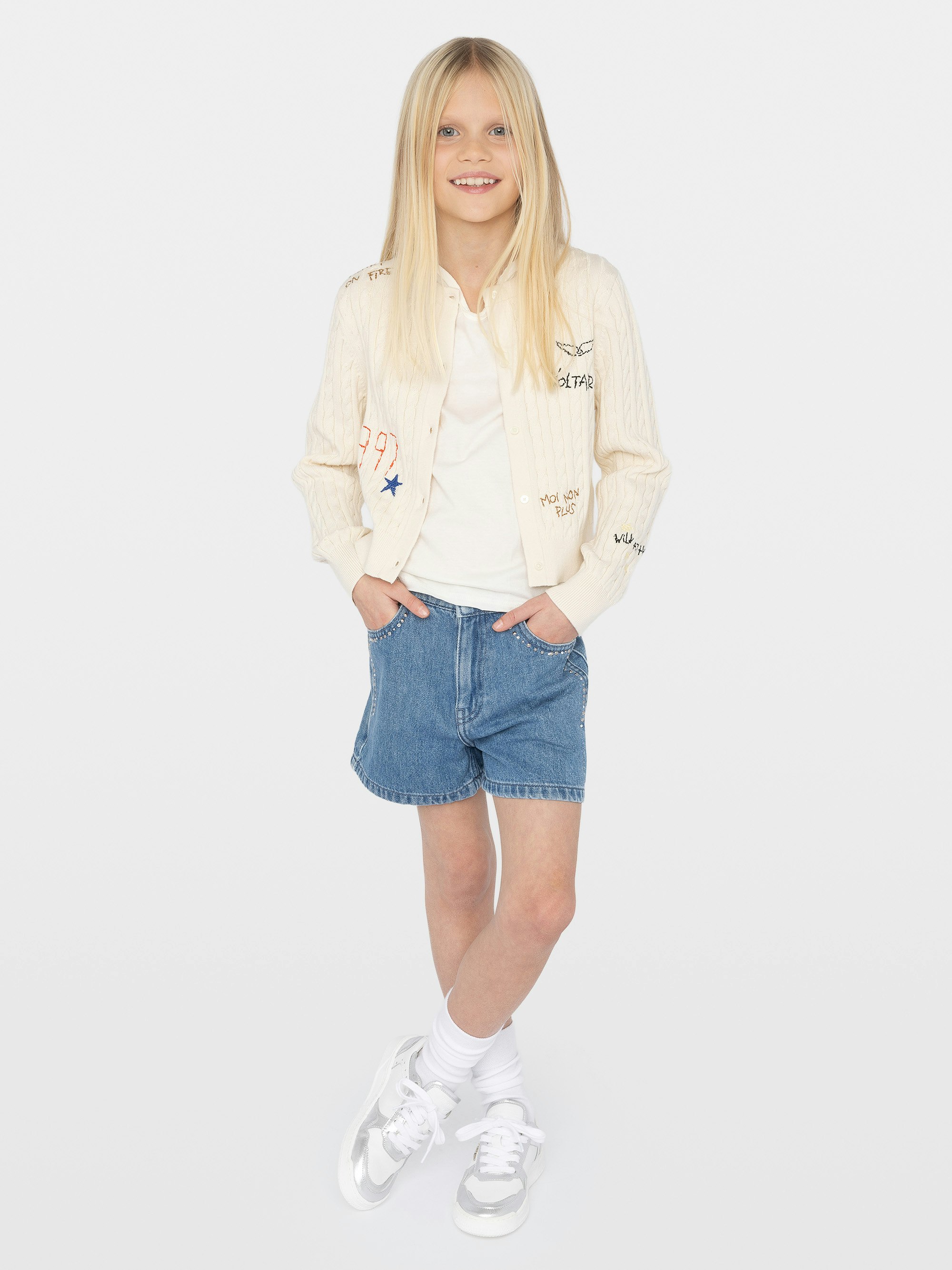 Cardigan Rozann Fille