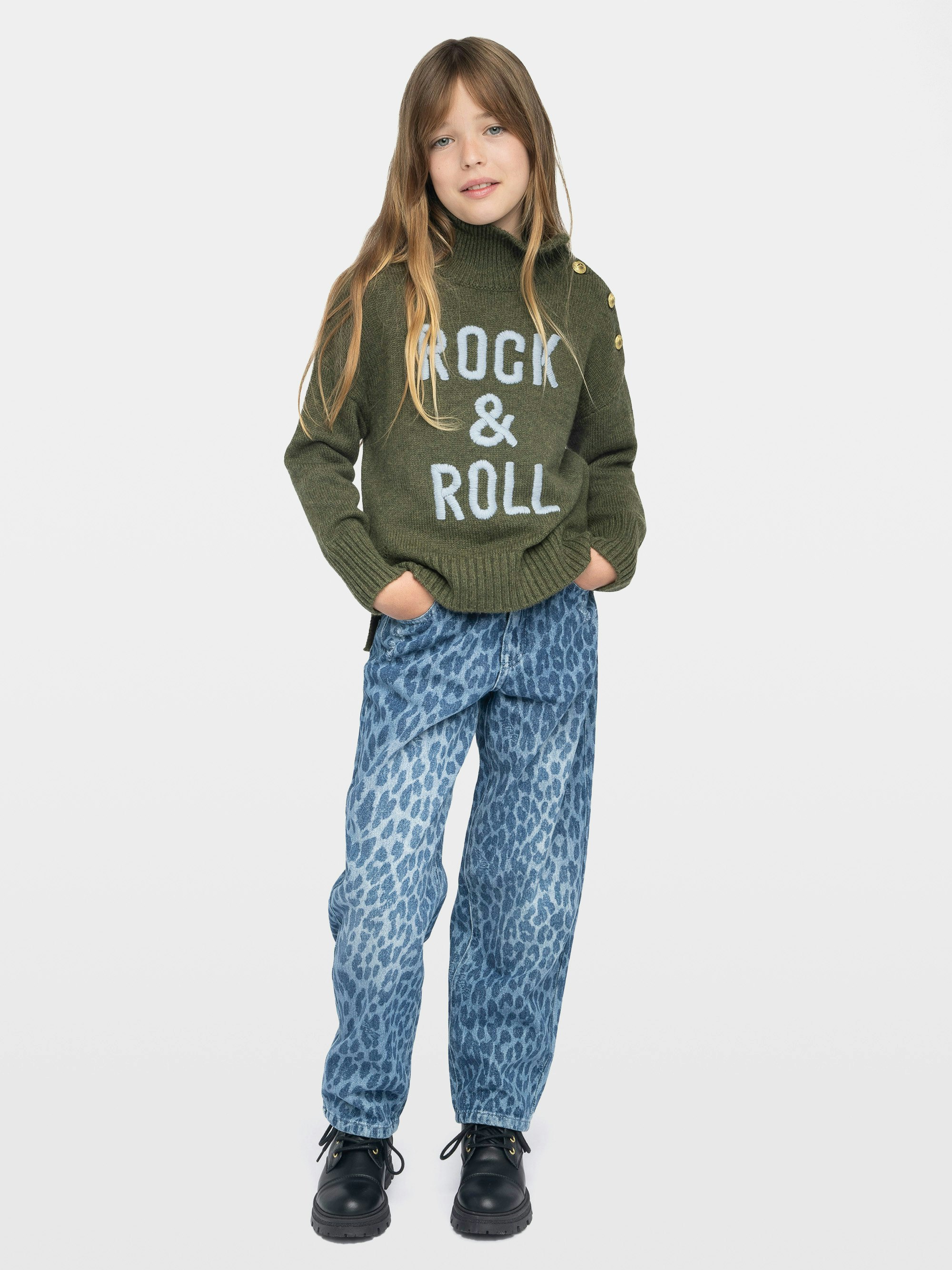 Alma Rock Girl's Jumper 3