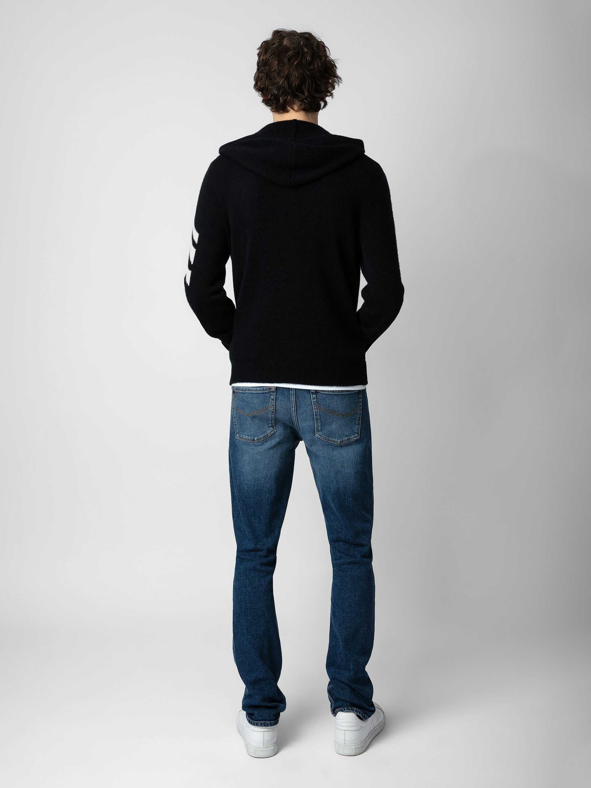 Clash Arrow Cashmere Cardigan