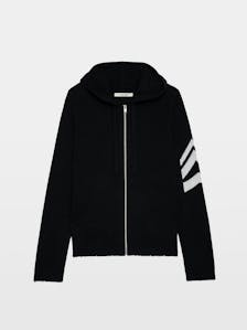Clash Arrow Cashmere Cardigan