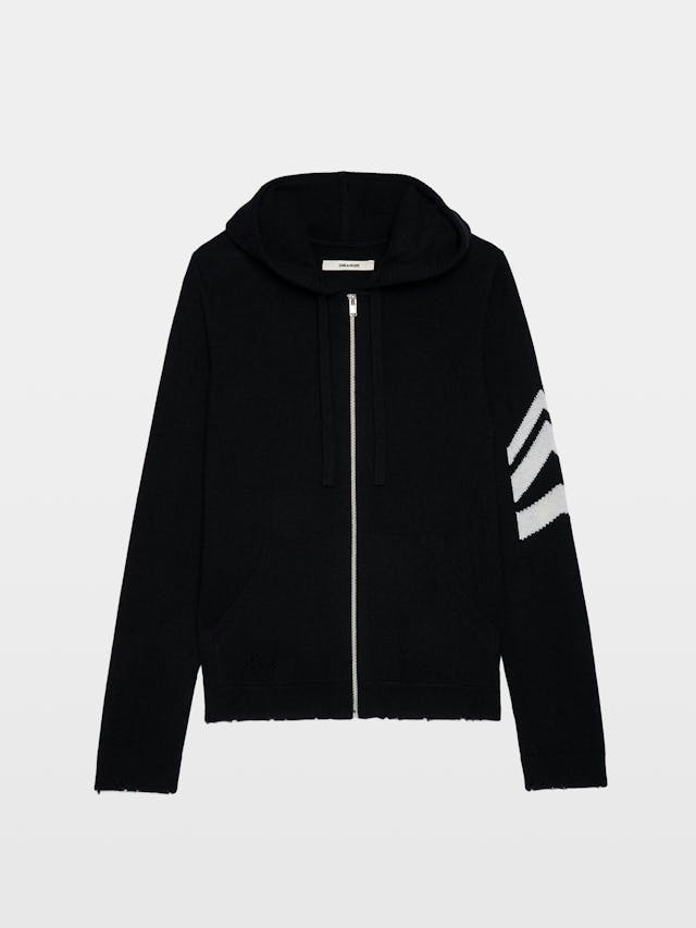 Clash Arrow Cashmere Cardigan