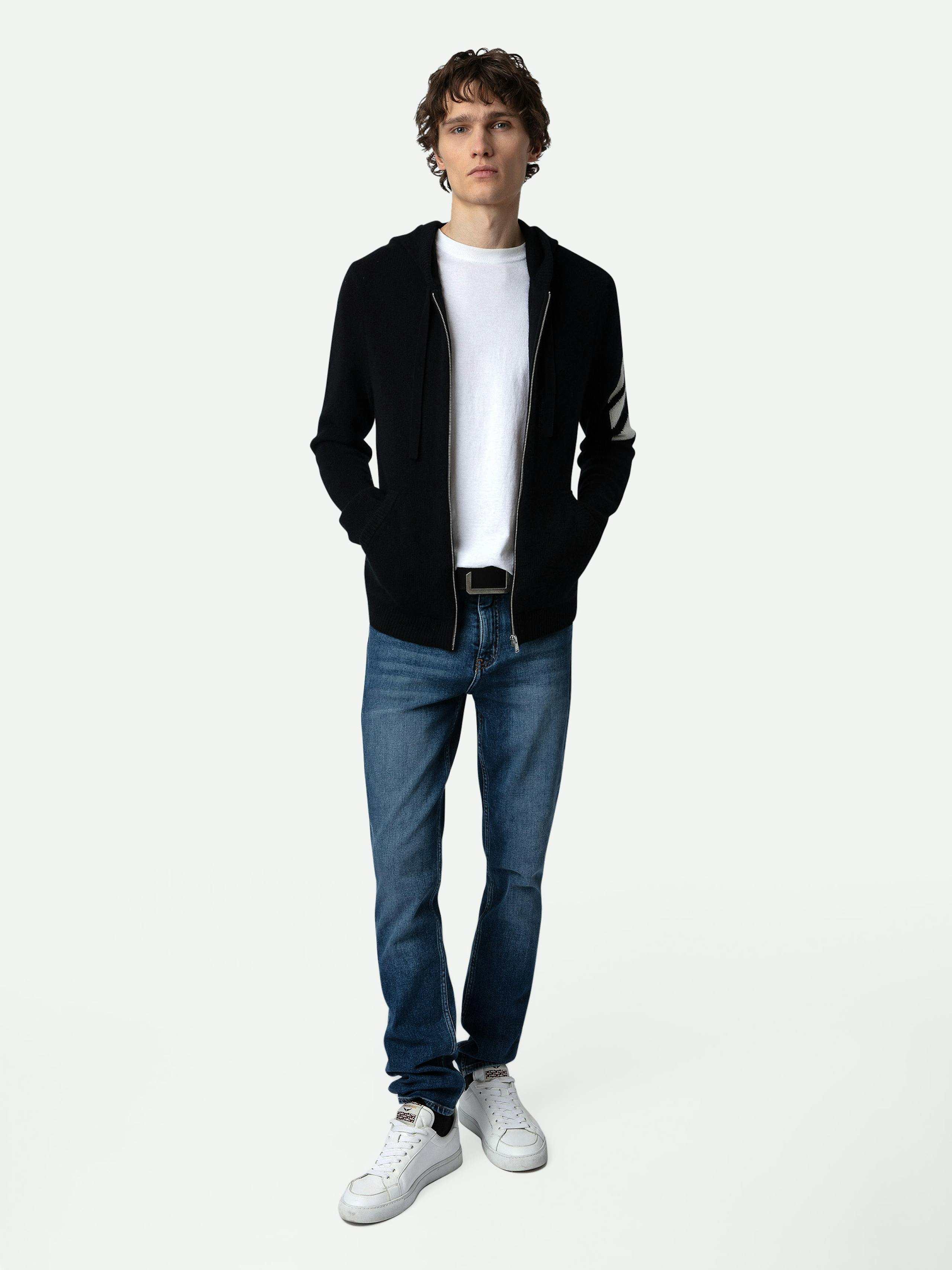 Clash Arrow Cashmere Cardigan 1