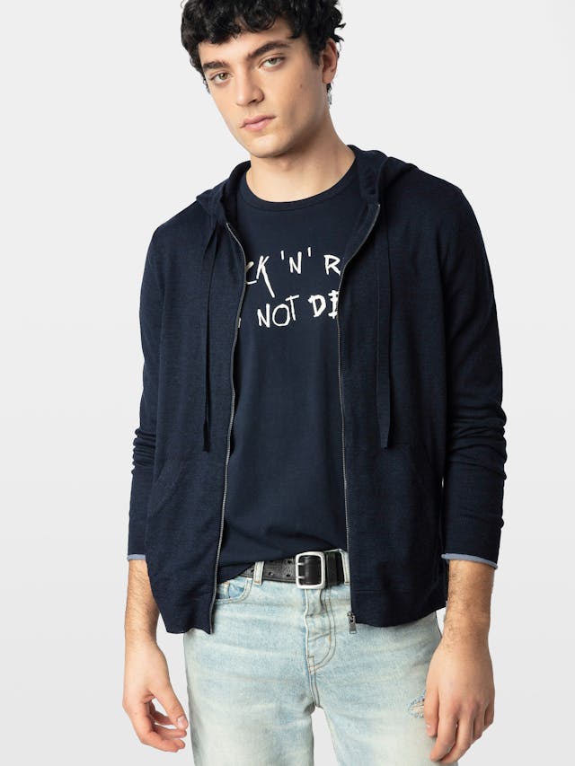 Clash Cardigan 100% Merino Wool