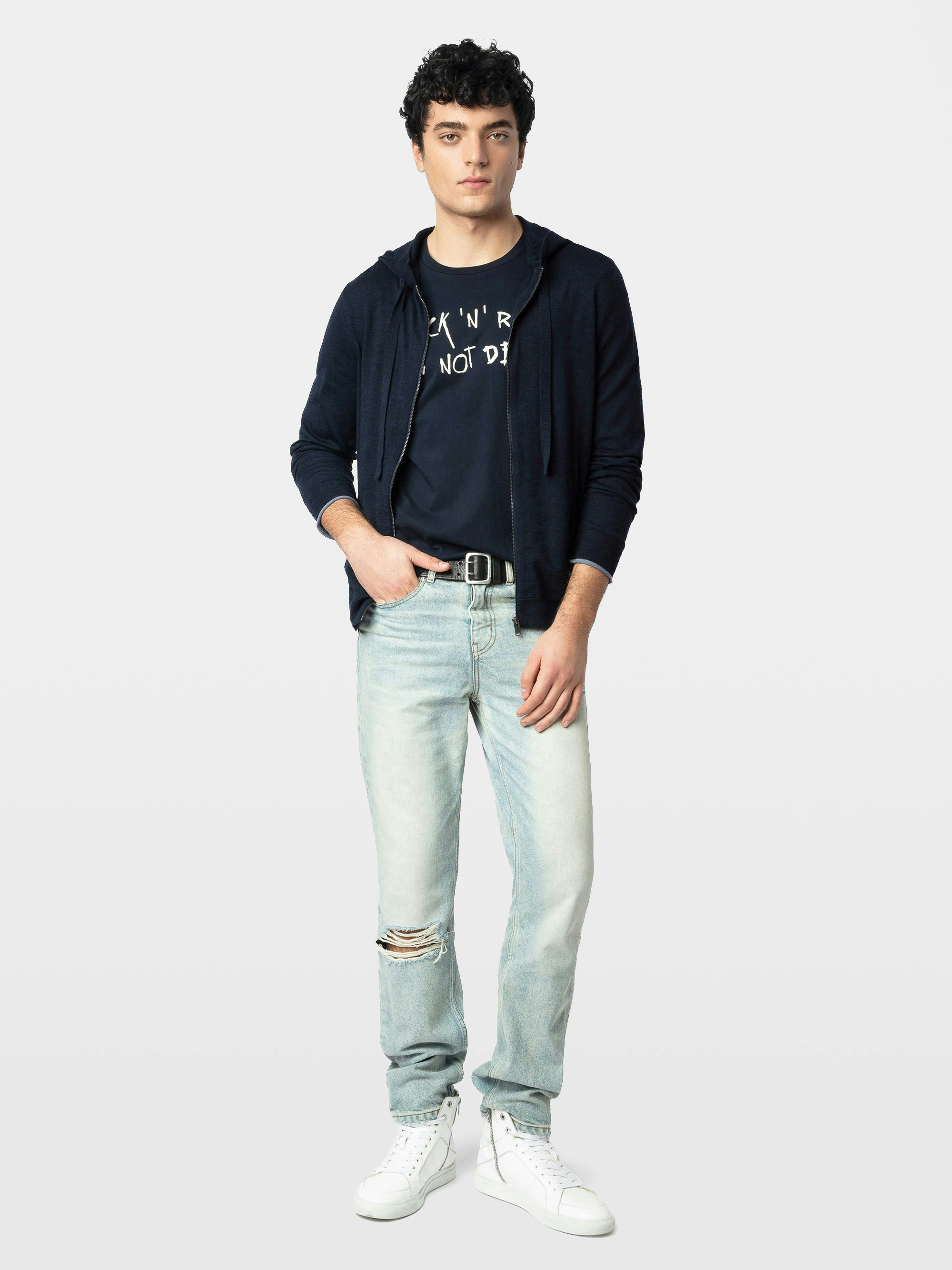 Clash Cardigan 100% Merino Wool