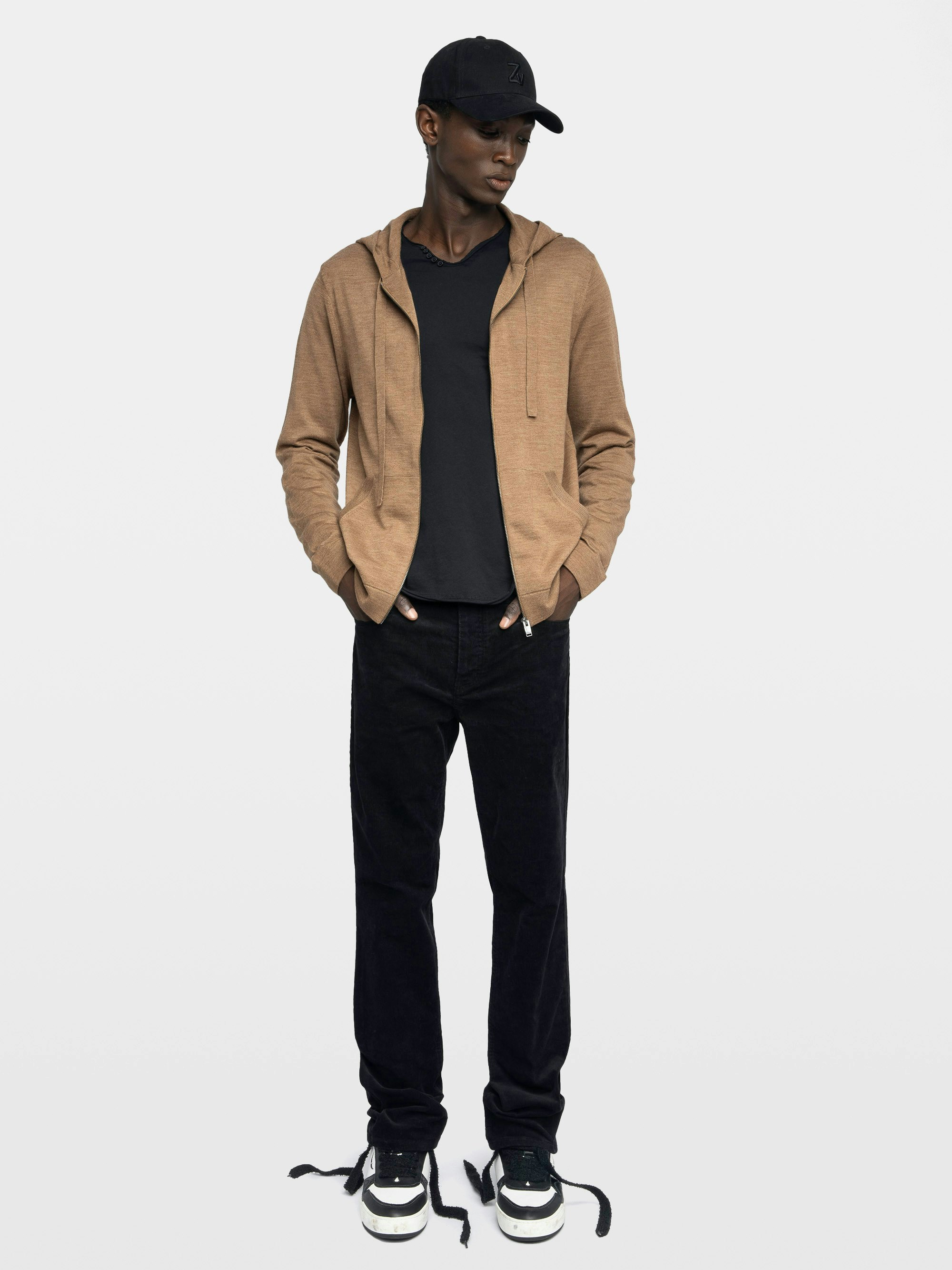 Clash Cardigan 100% Merino Wool