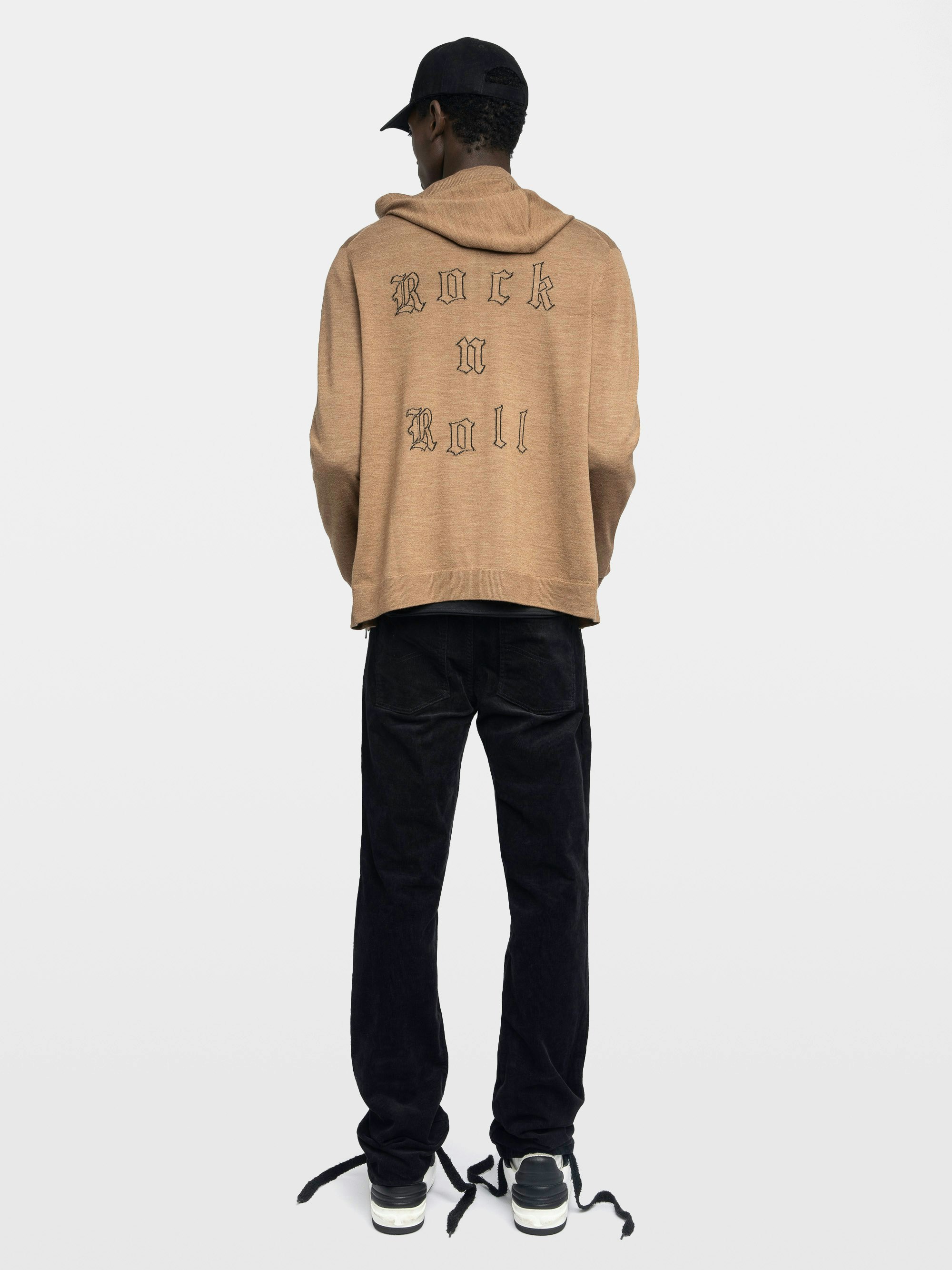 Clash Cardigan 100% Merino Wool