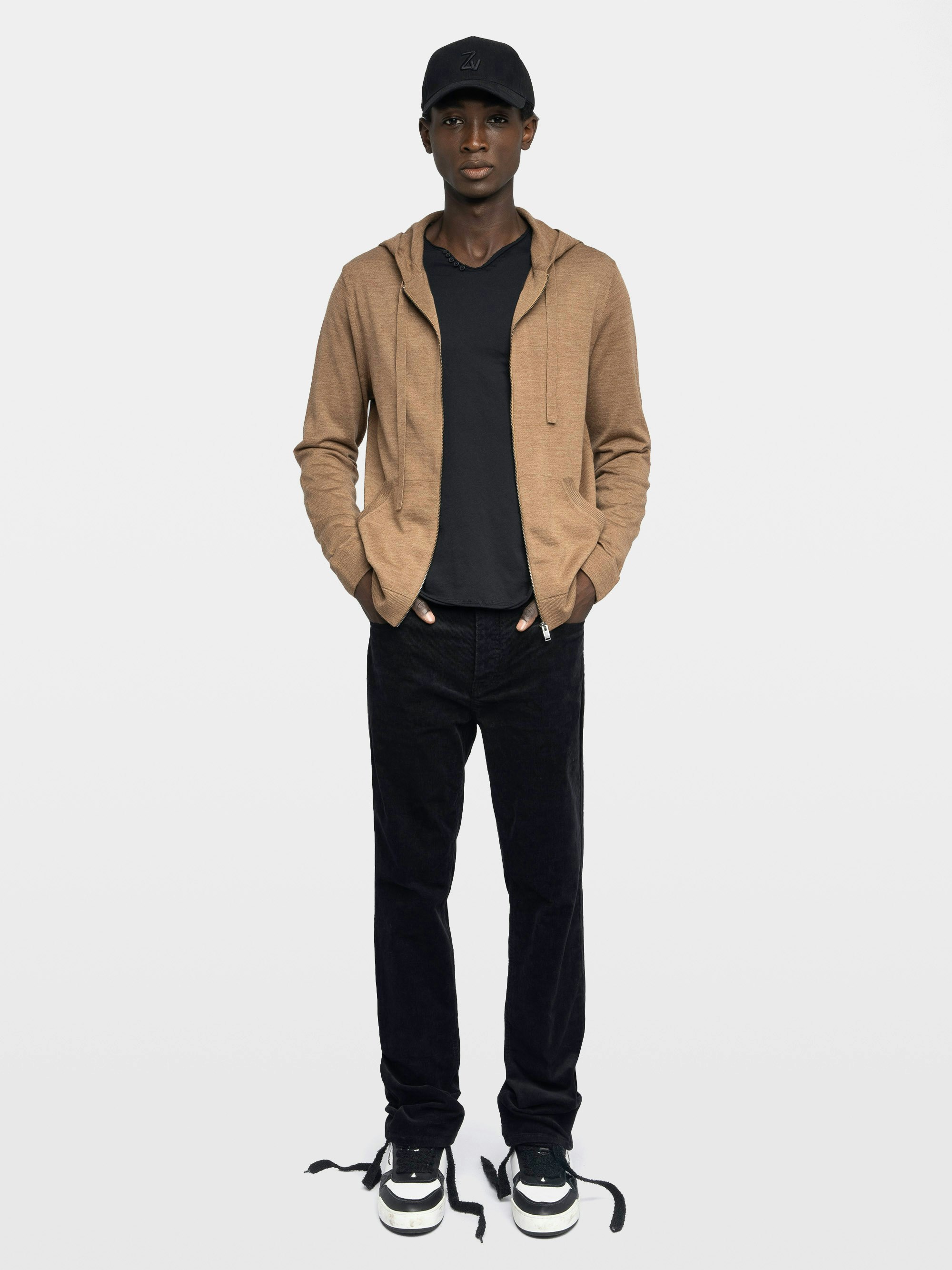 Clash Cardigan 100% Merino Wool