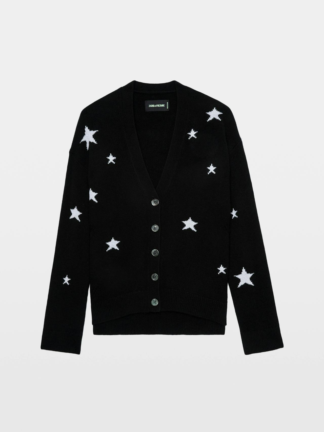 Mirka Stars Cashmere Cardigan 7