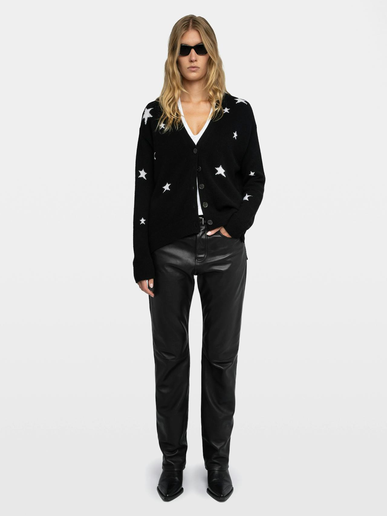 Mirka Stars Cashmere Cardigan 2