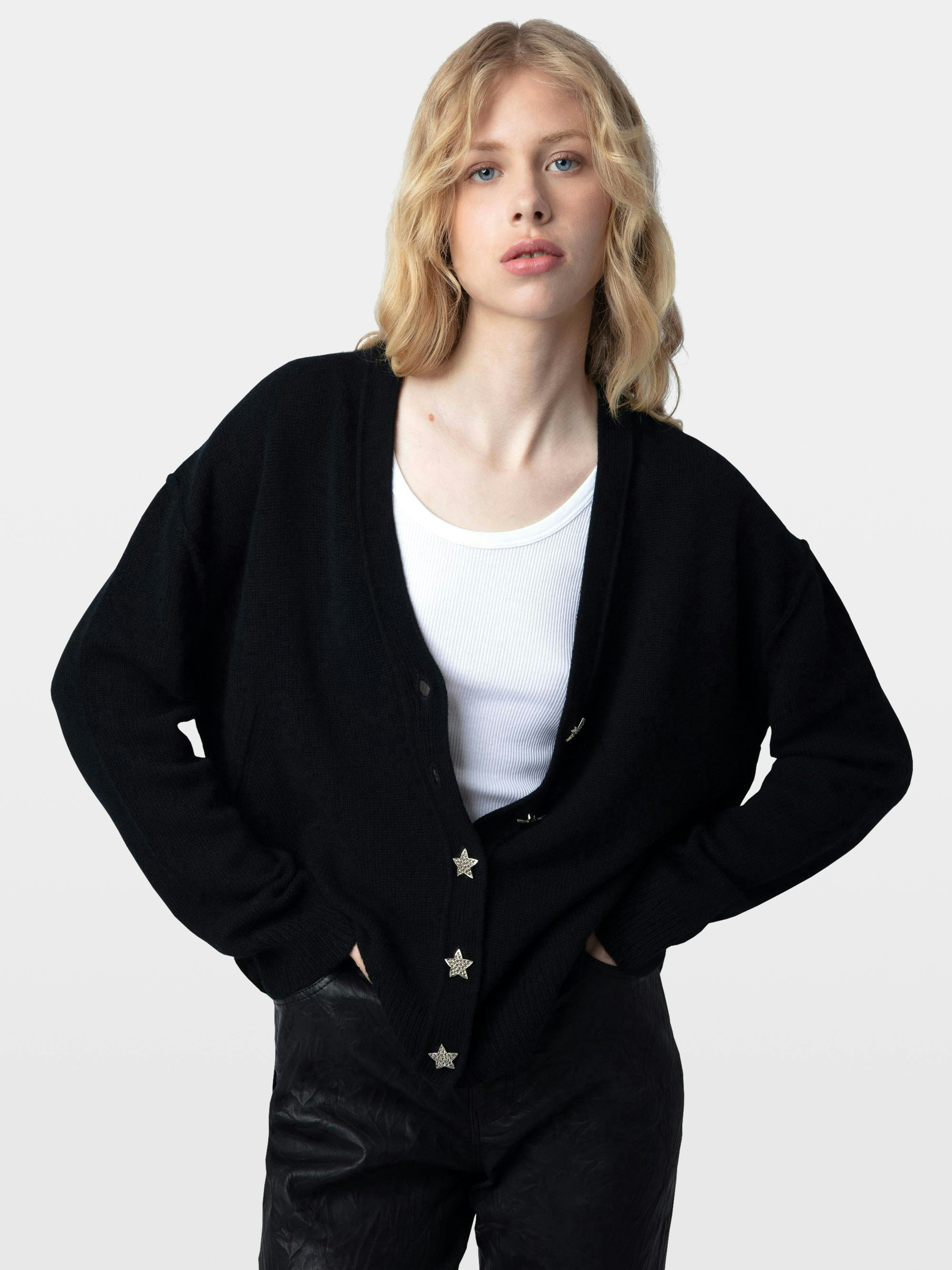 Mirka Cardigan 100% Cashmere