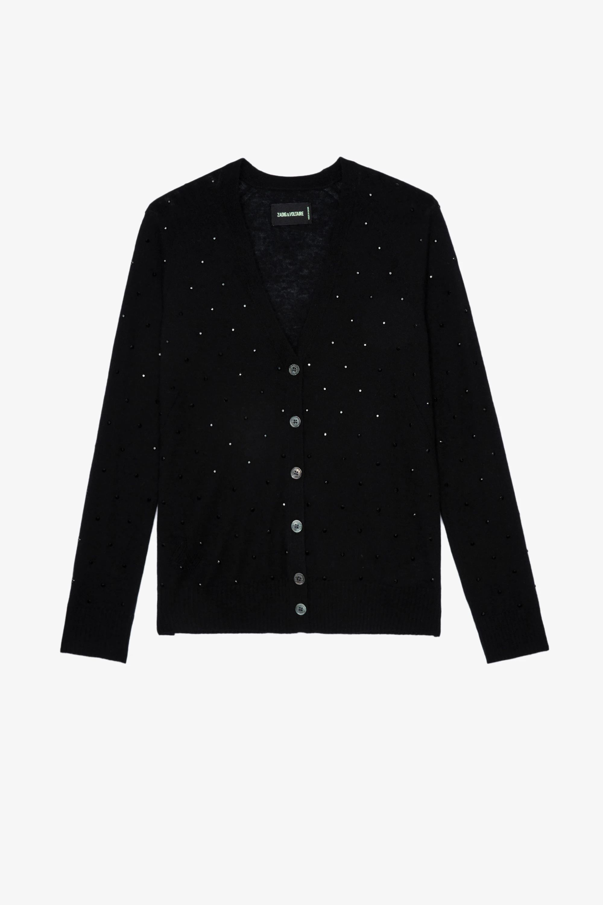 Jim Cashmere Cardigan cardigan black women | Zadig&Voltaire