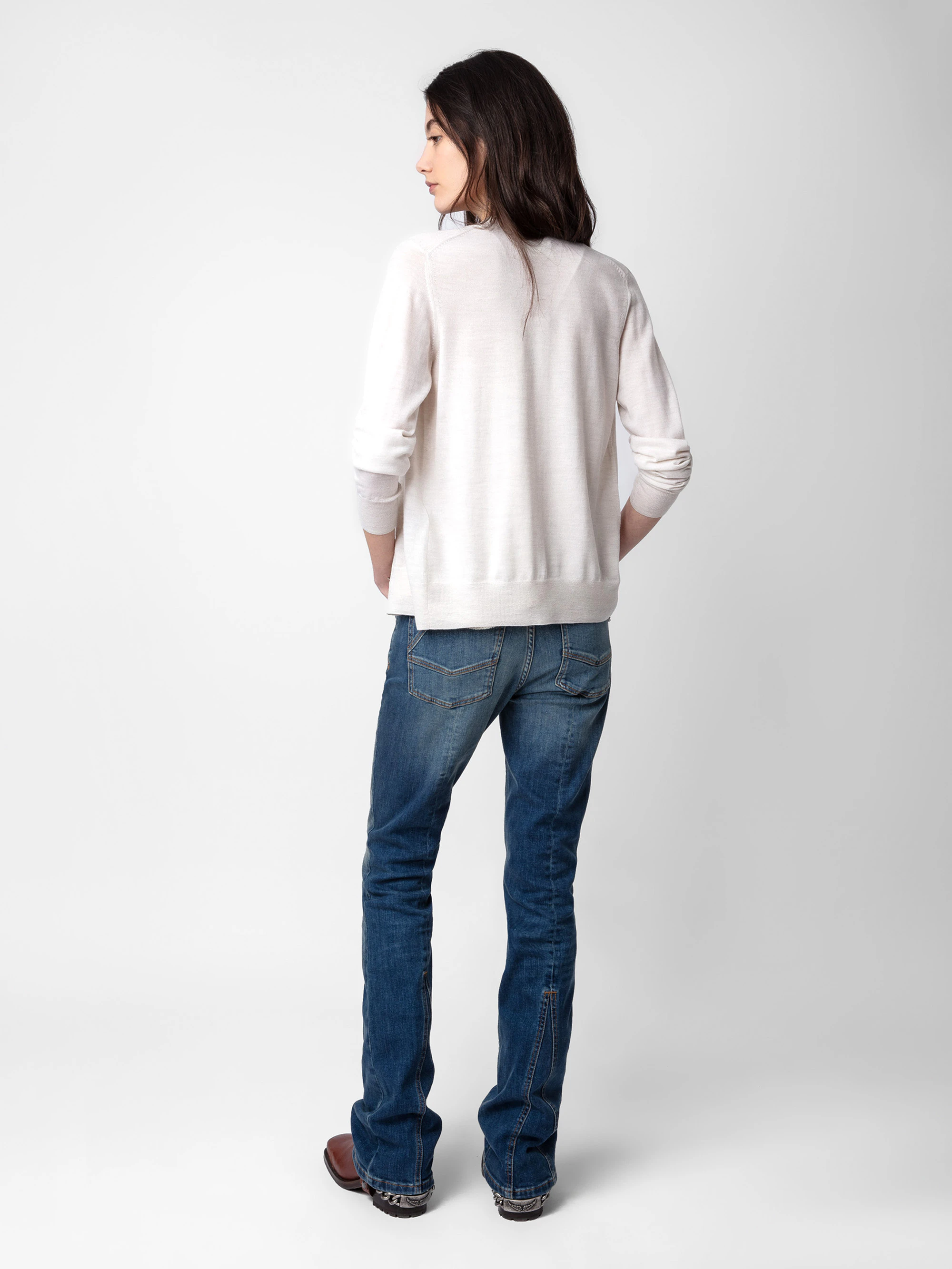 Cárdigan Jemmy 100% lana merina thumbnail 2