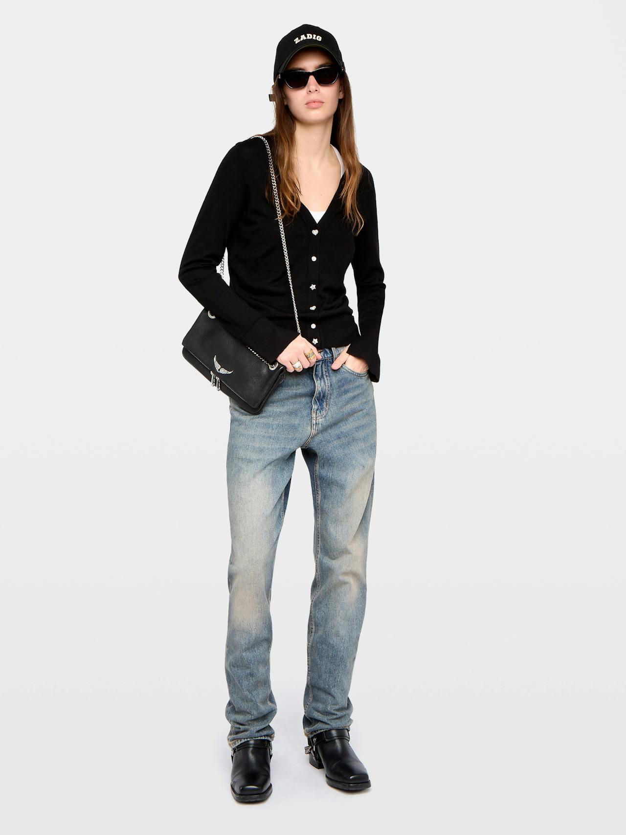 Cardigan Jemma 100% Merinowolle