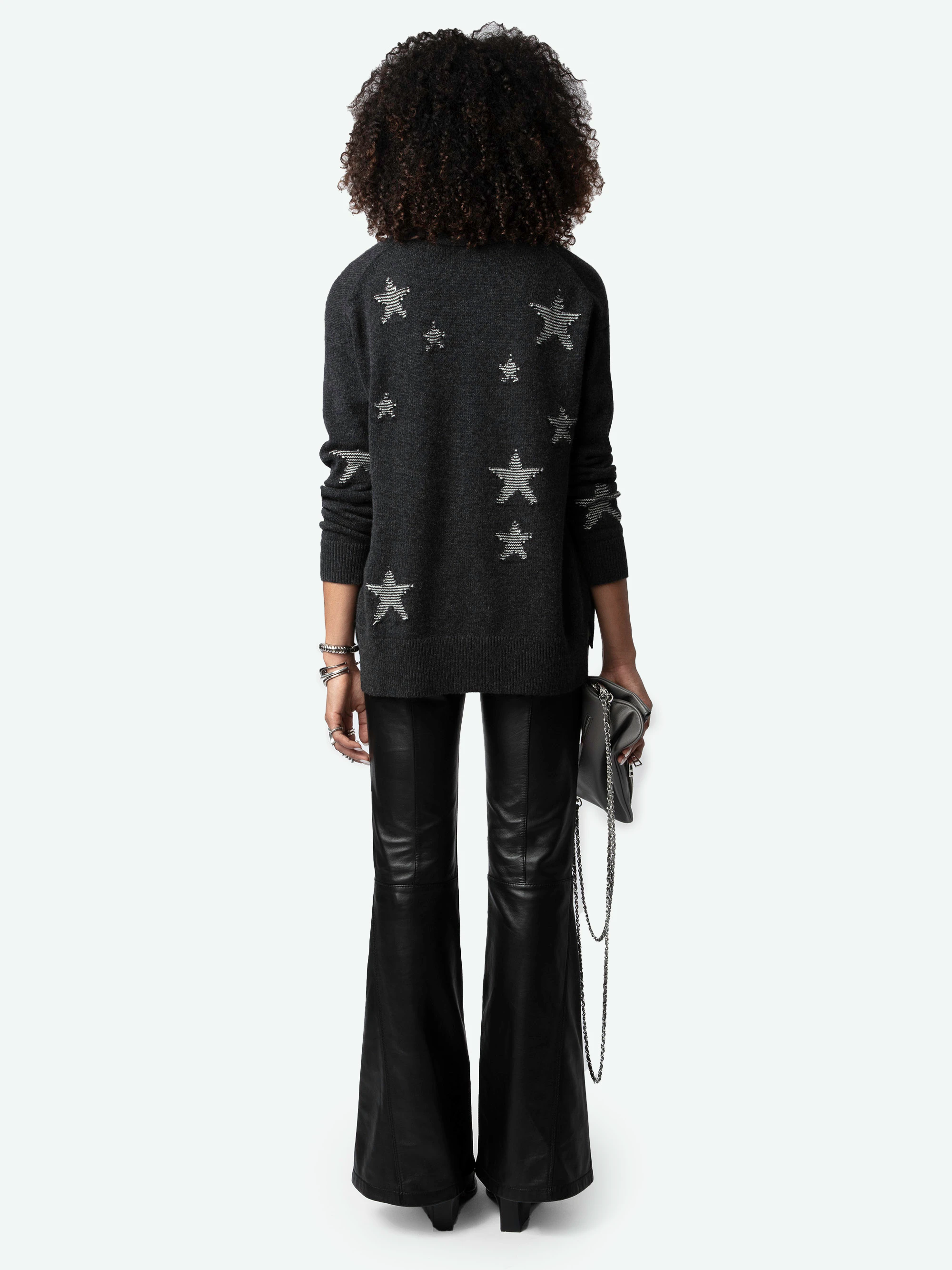 Cardigan Mirka Stars 100% Cachemire thumbnail 2