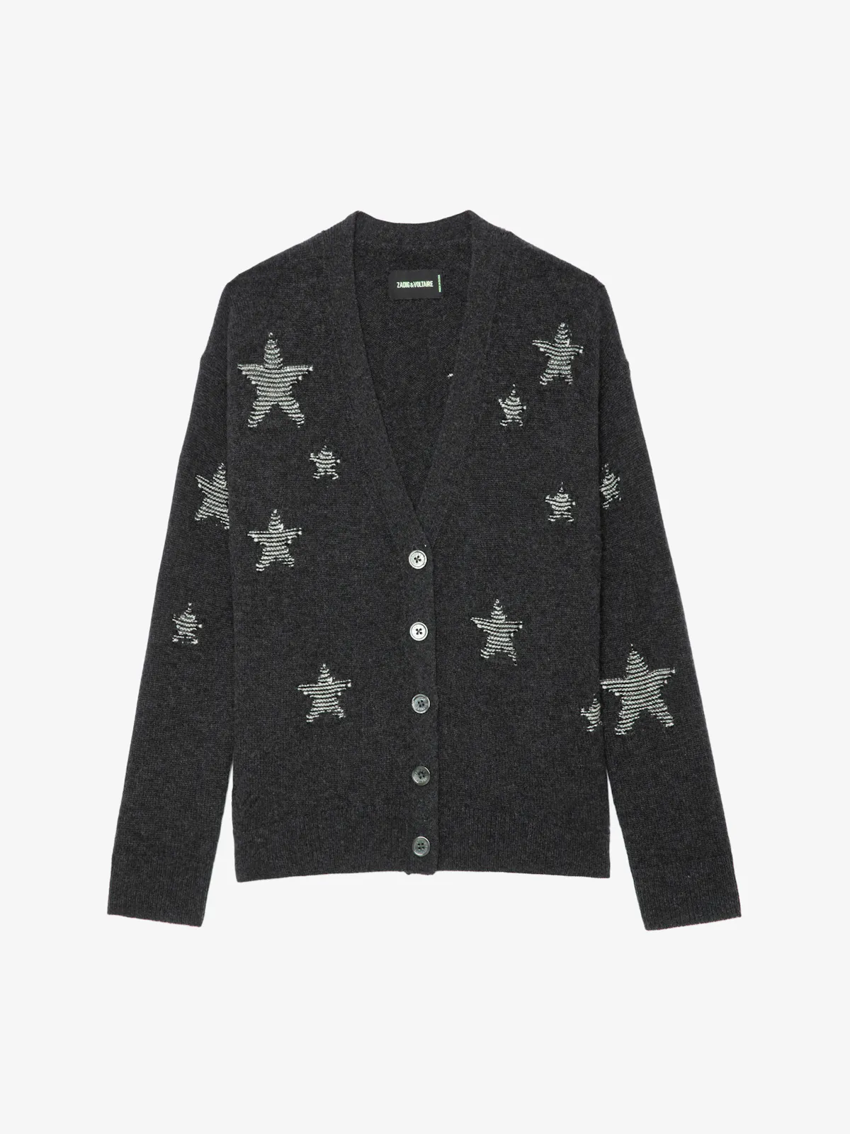 Cárdigan de 100% Cachemira Mirka Stars