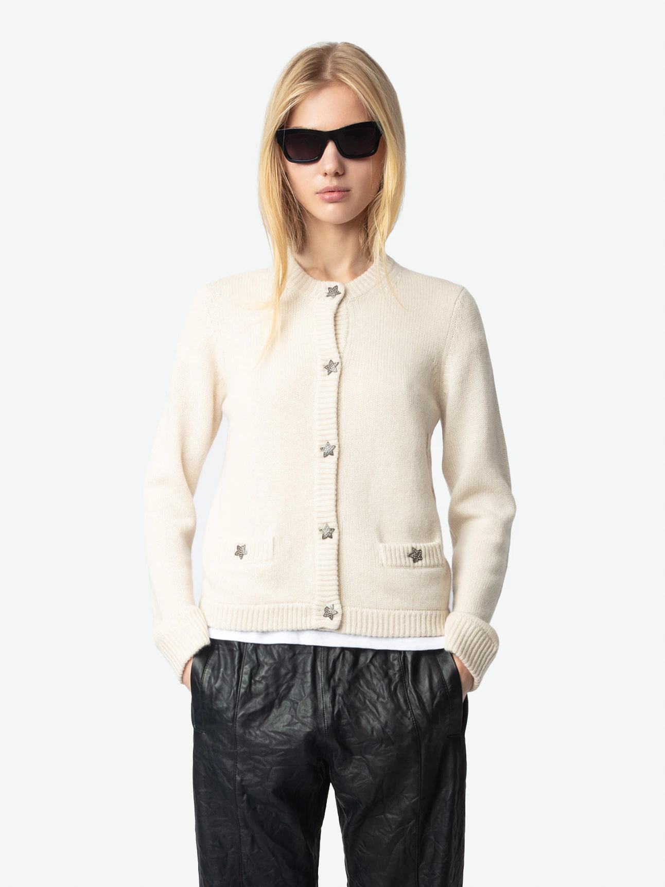 Marcya Cashmere Cardigan thumbnail 3