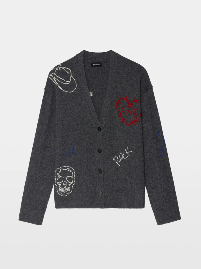 Zadig & Voltaire Mirkaz Cashmere Cardigan