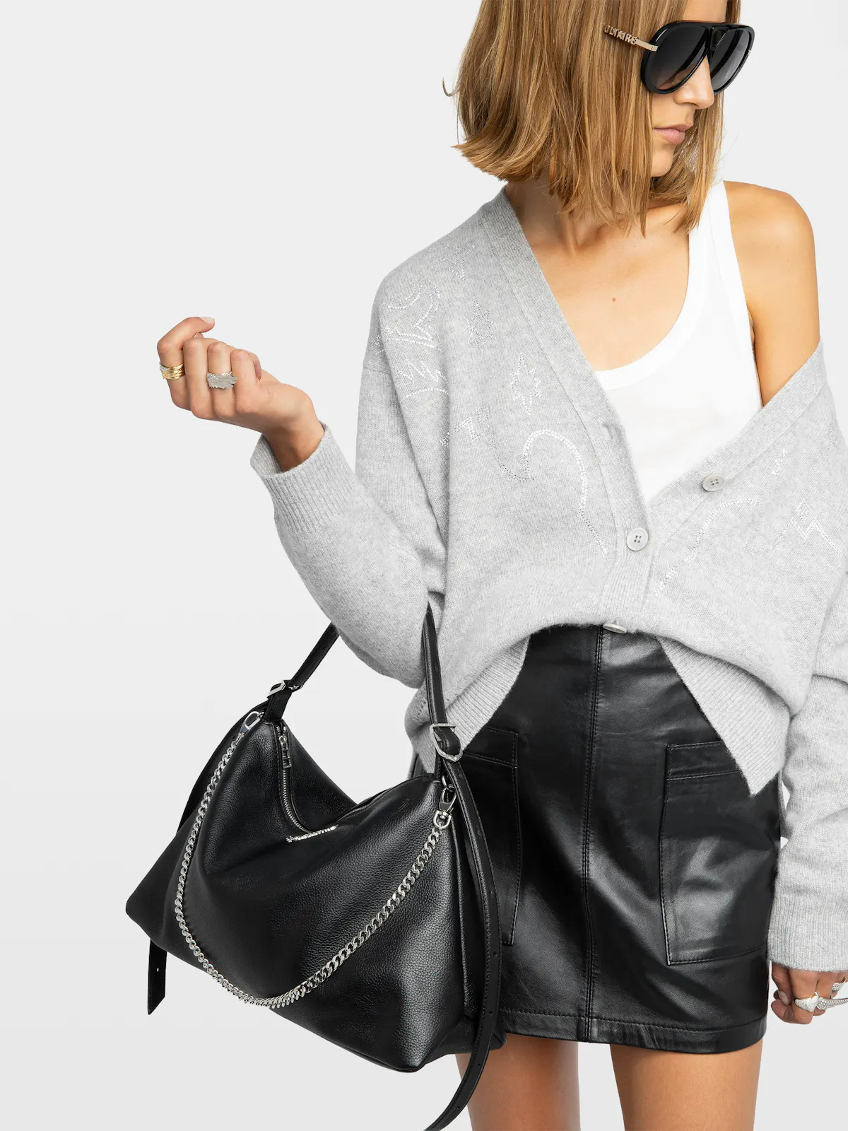 Mirkaz Button Up Cashmere Cardigan