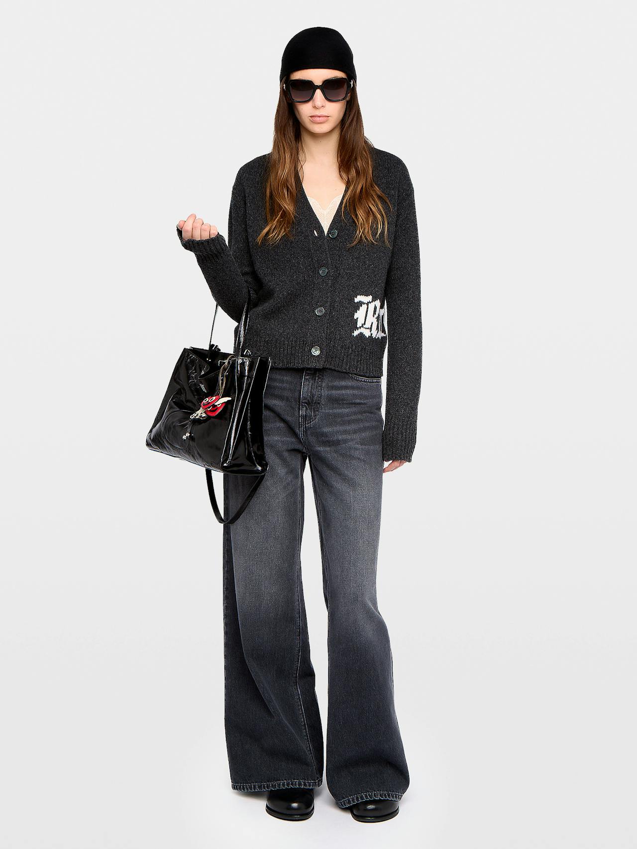 Masy Merino Wool Cardigan