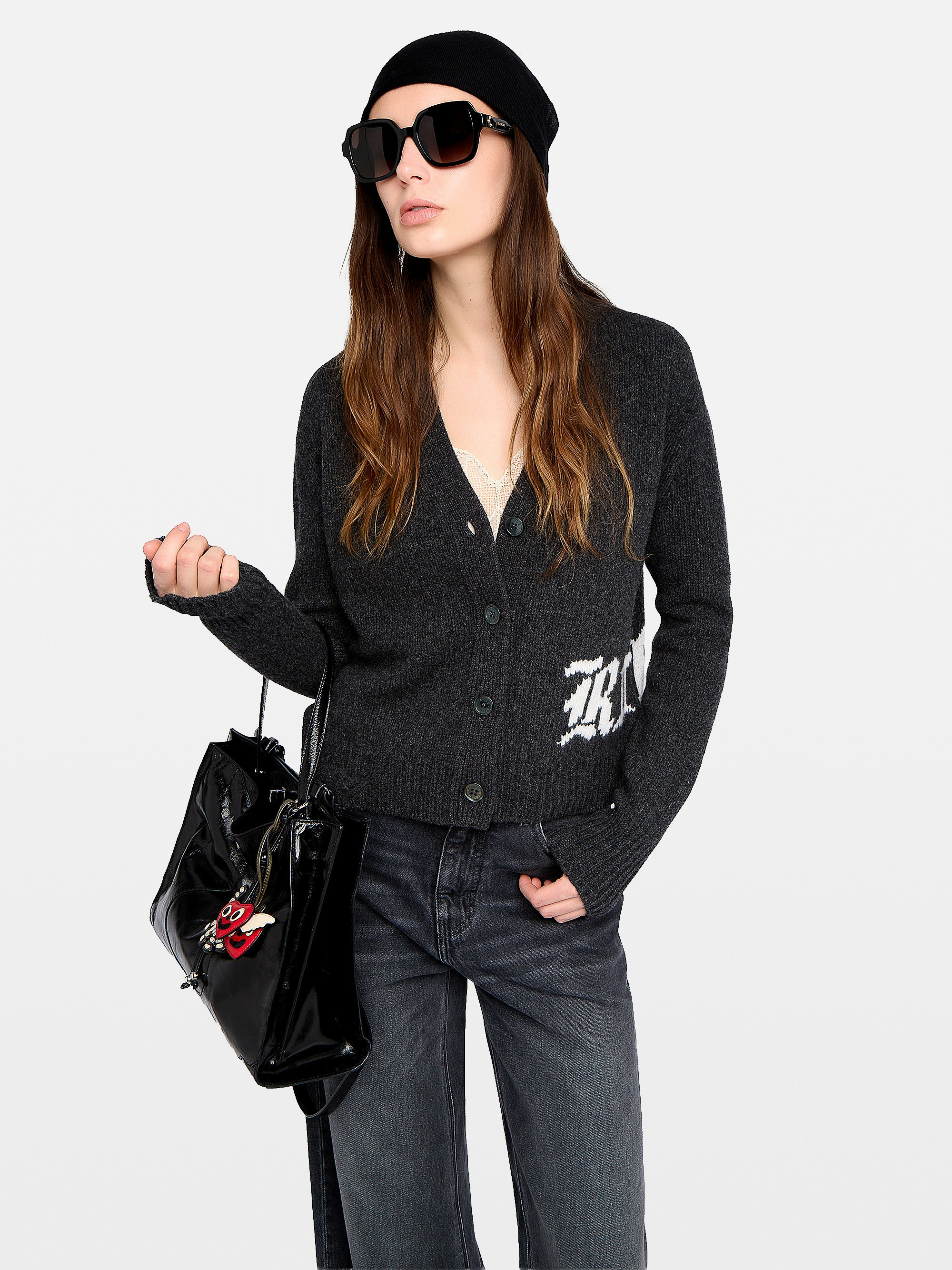 Cardigan Masy 100% Merinowolle