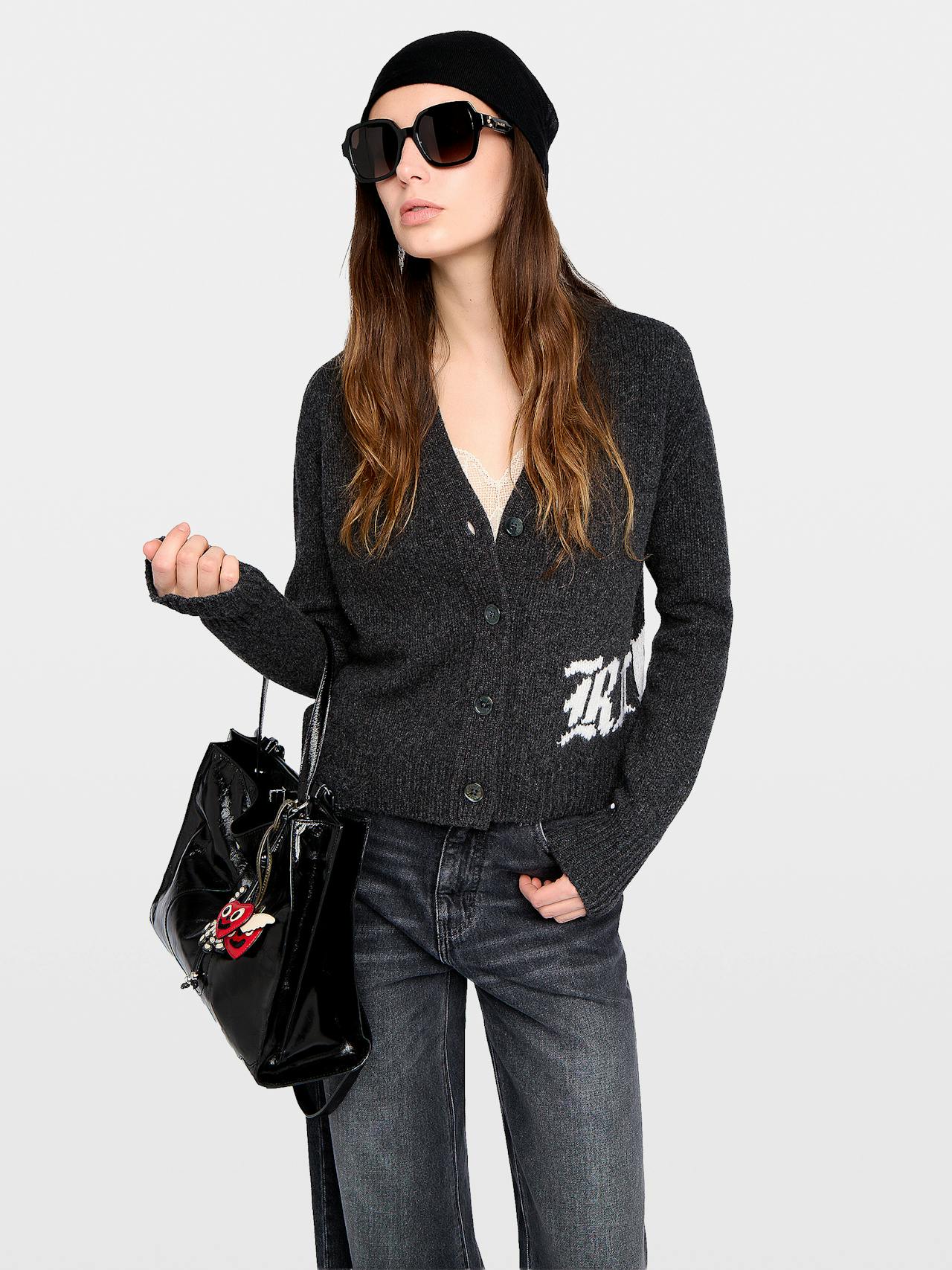 Masy Merino Wool Cardigan