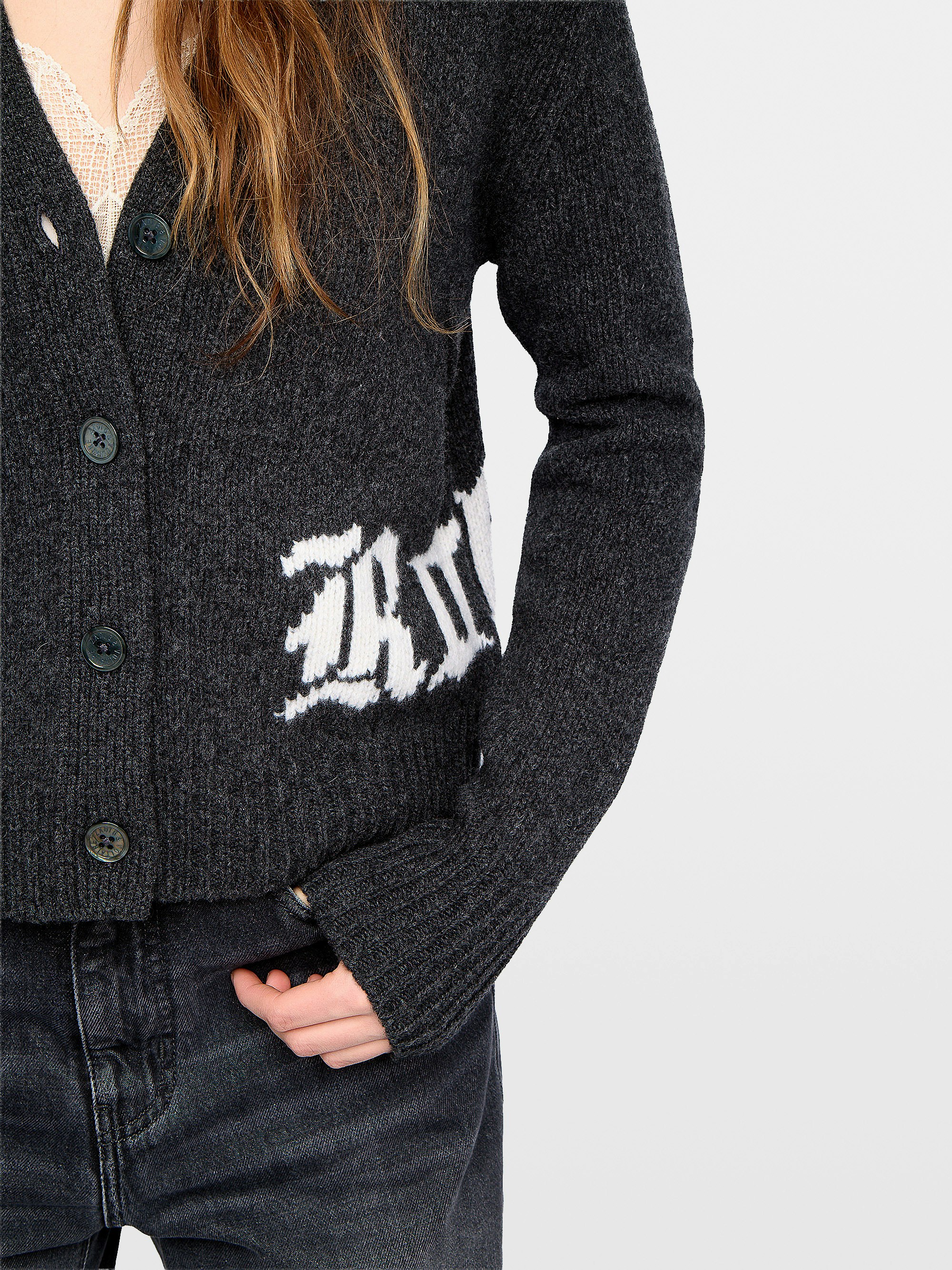 Masy Merino Wool Cardigan