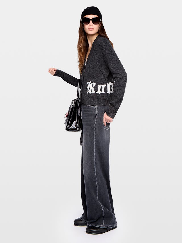 Masy Merino Wool Cardigan