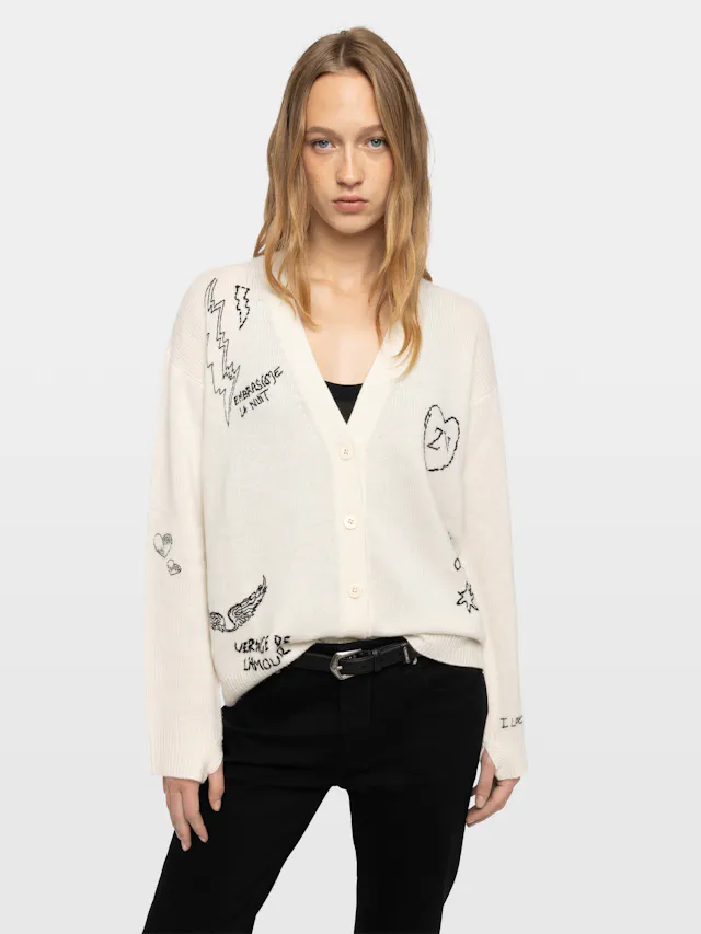 Mirkaz Cardigan 100% Cashmere