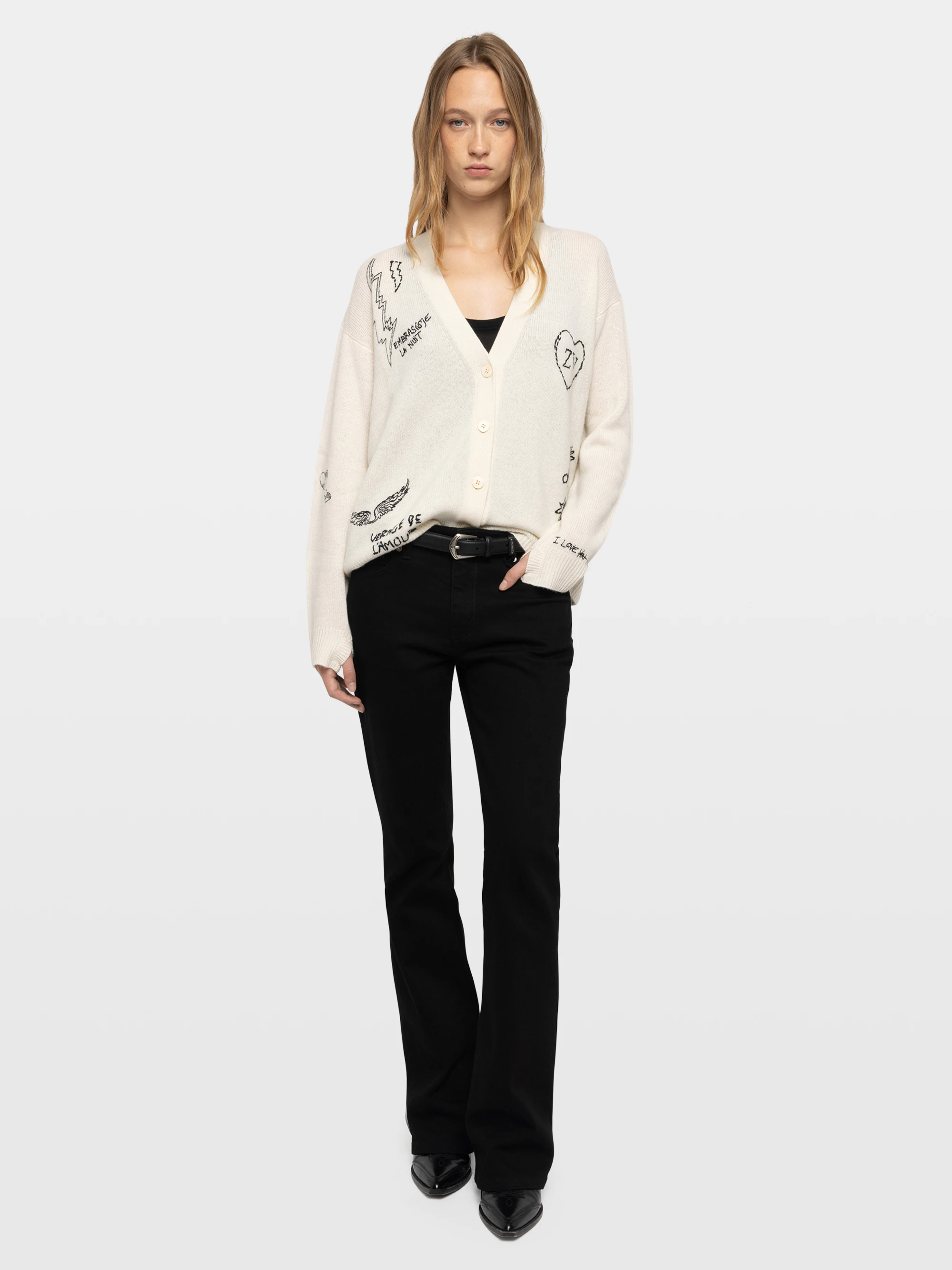 Mirkaz Cardigan 100% Cashmere