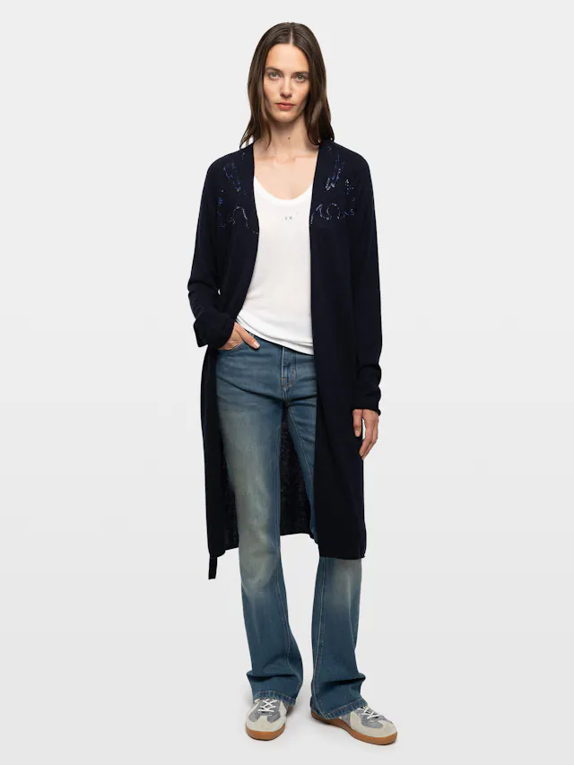 Daffyz Cardigan 100% Cashmere