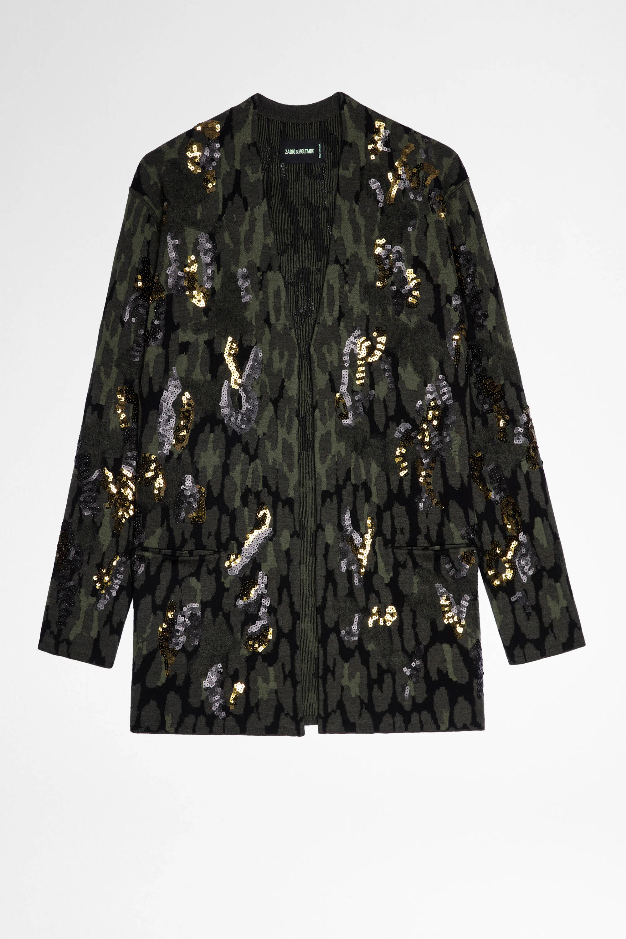 Addison Jacket coat kaki women | Zadig&Voltaire