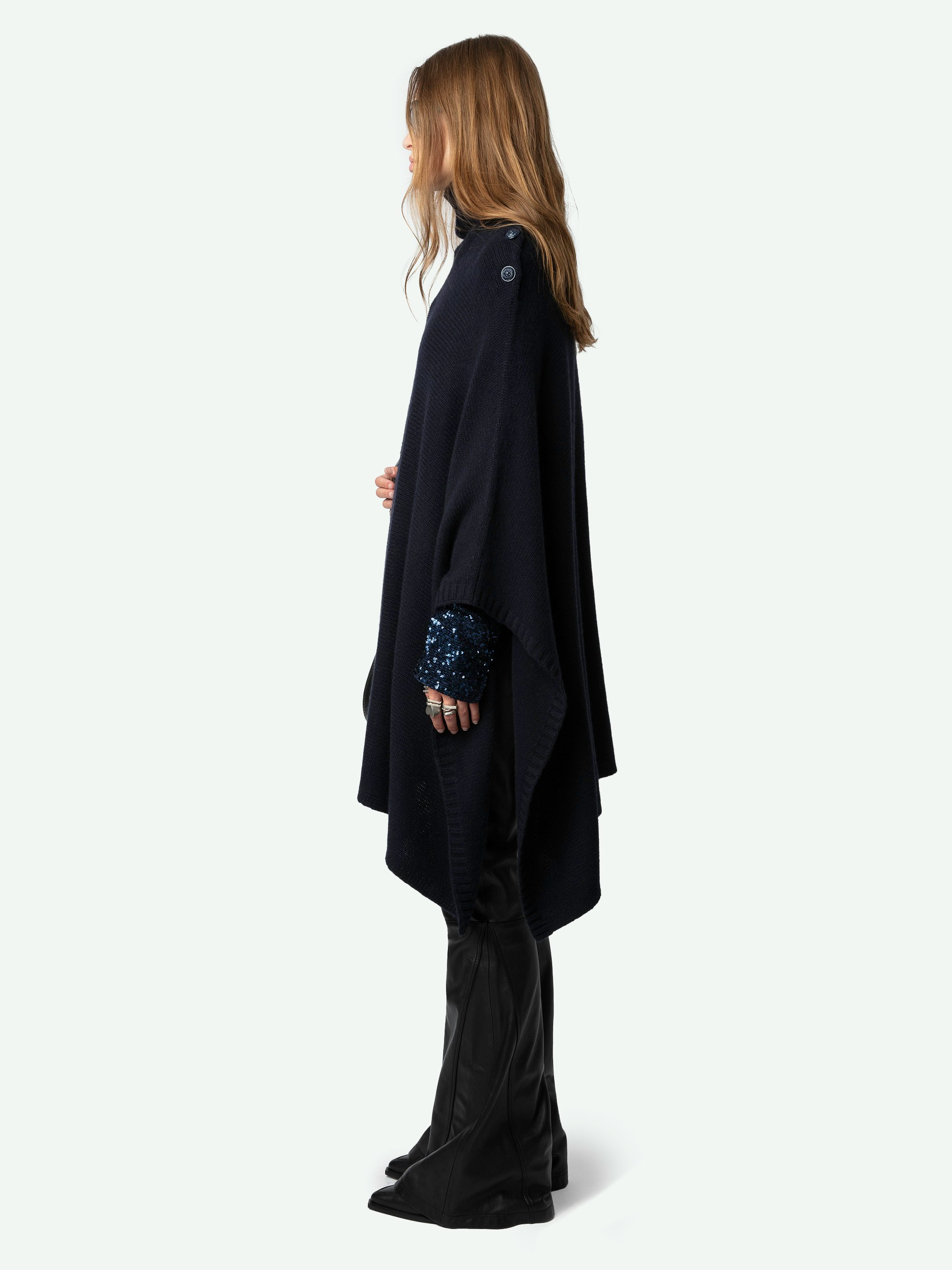 Palma Cashmere Poncho 4