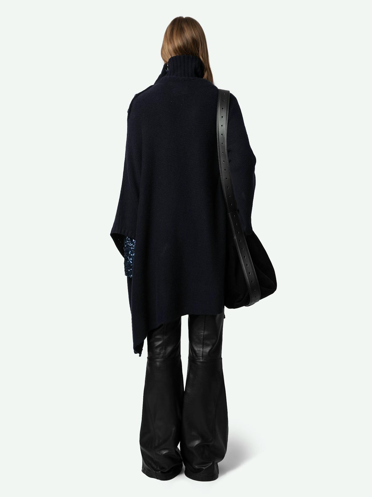 Palma Cashmere Poncho 2