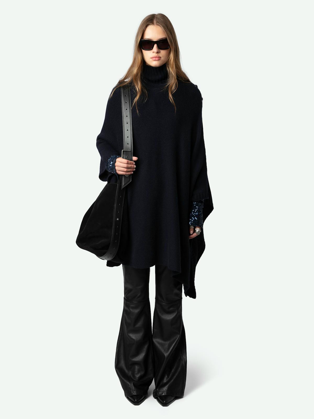Palma Cashmere Poncho