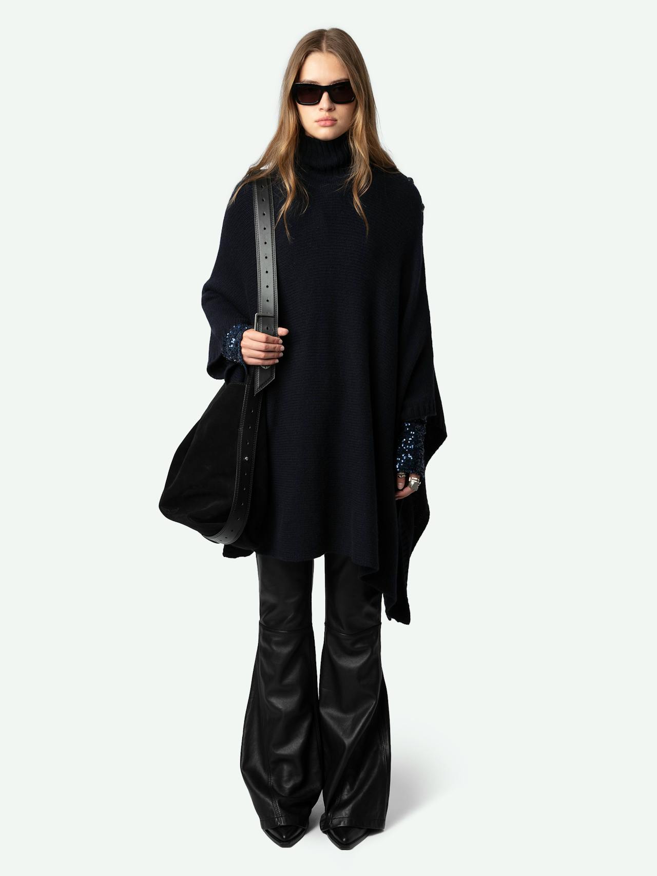 Palma Cashmere Poncho 1