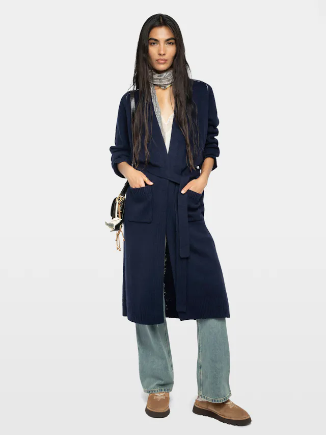 Salonny Skull Cashmere Cardigan