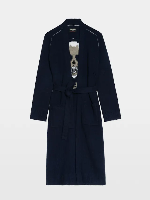 Salonny Skull Cashmere Cardigan