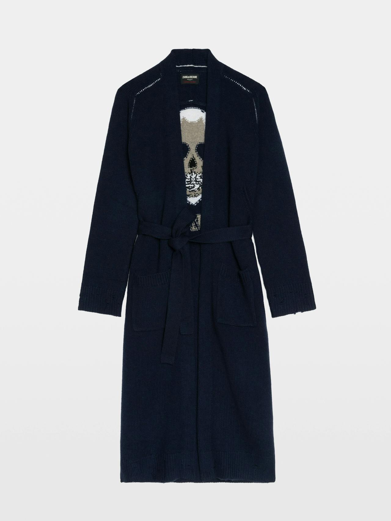 Salonny Skull Cashmere Cardigan